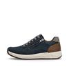 Rieker Men Hans Casual Laced Shoe - Blue